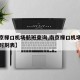 【南京禄口机场航班查询,南京禄口机场航班查询时刻表】