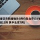 31省区市新增确诊3例均在北京(31省份新增12例 其中北京7例)