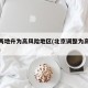 北京两地升为高风险地区(北京调整为高风险地区)